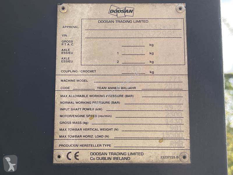 Materiaal voor de bouw Ingersoll rand 7 / 71 - N