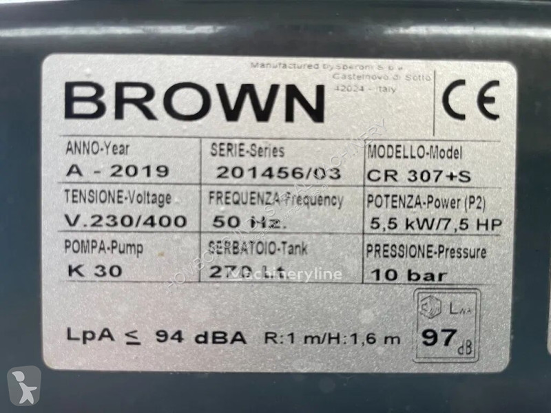 Material de obra Brown CR 307+S...