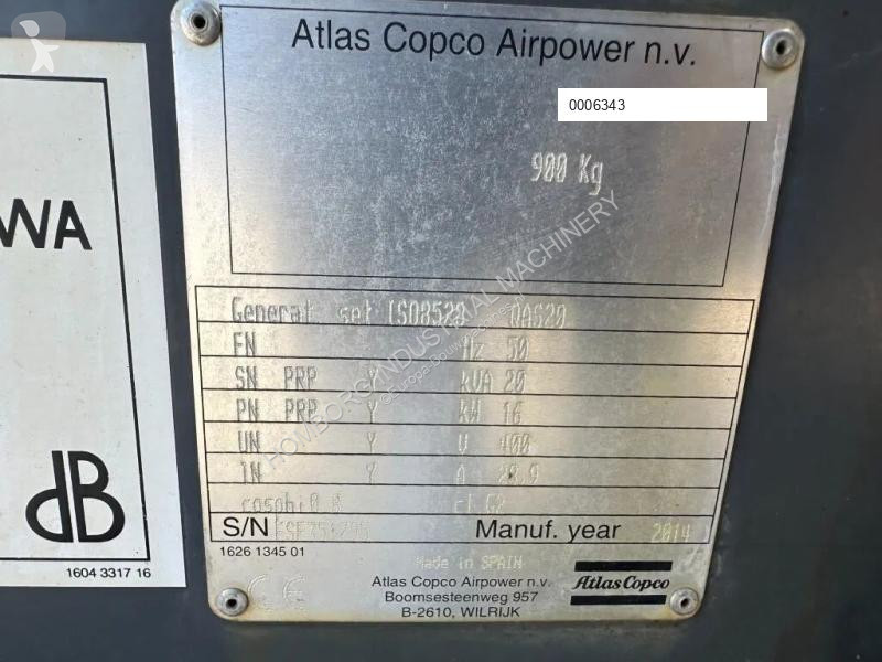 Materiaal voor de bouw Atlas QAS 20 Kubota...