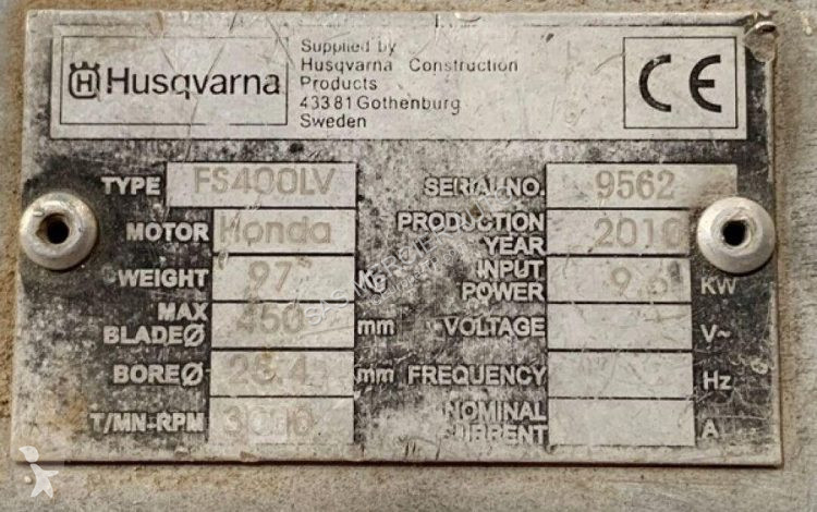 Materiaal voor de bouw Husqvarna scie de sols...