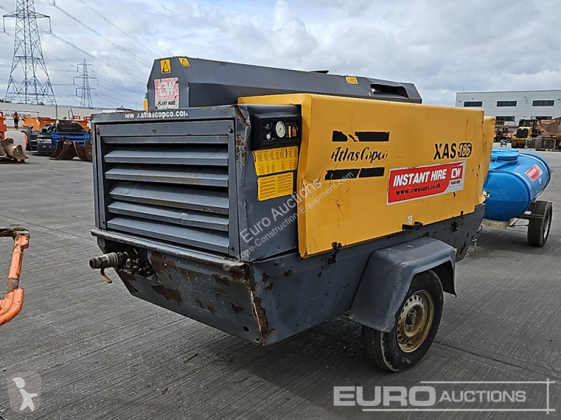 Materiaal voor de bouw Atlas Copco XAS186 375CFM