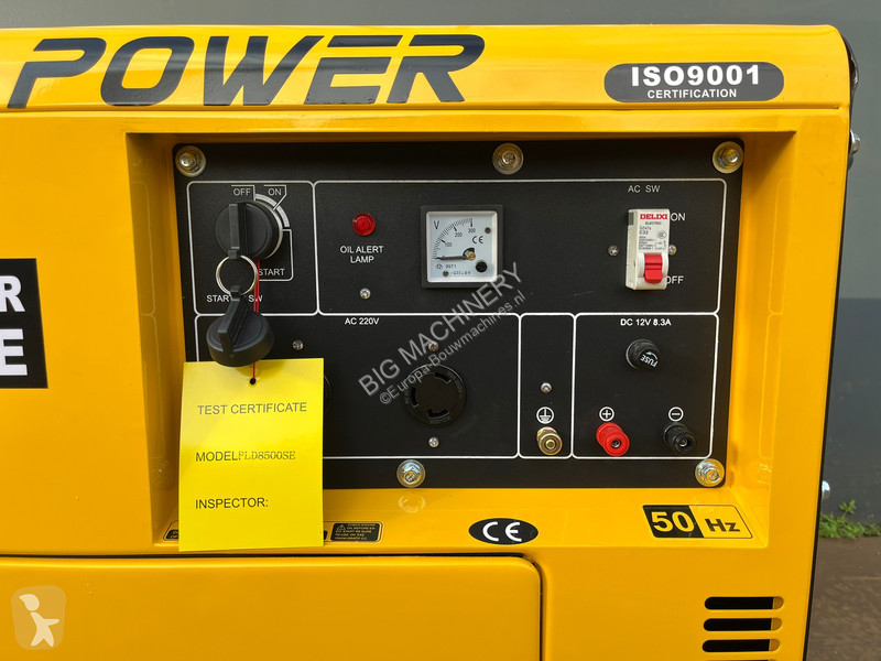 Stavebný stroj  PLD8500SE 8KVA silent set