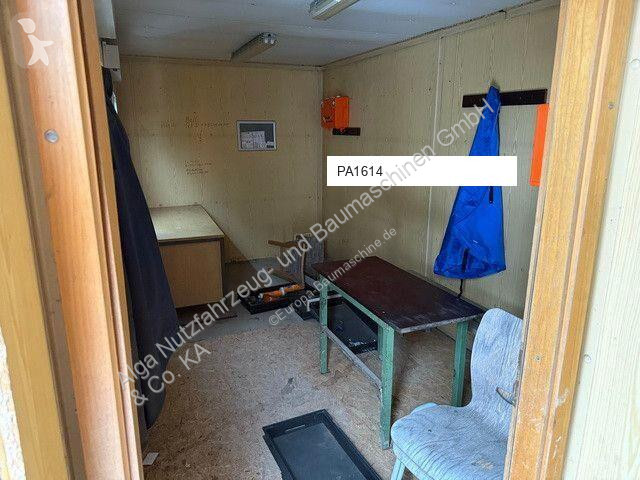 Entreprenørmaskiner  Abroll-Bürocontainer mit...