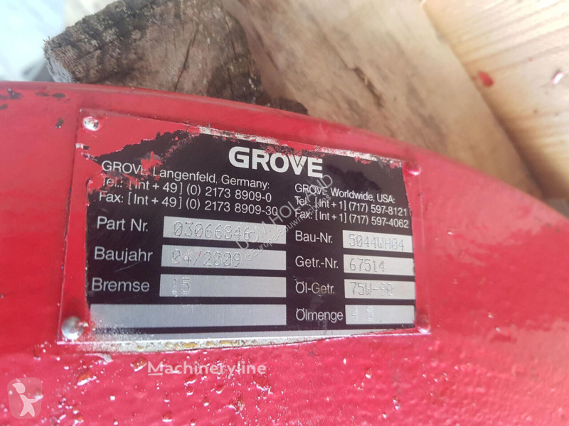 Строительное оборудование Grove