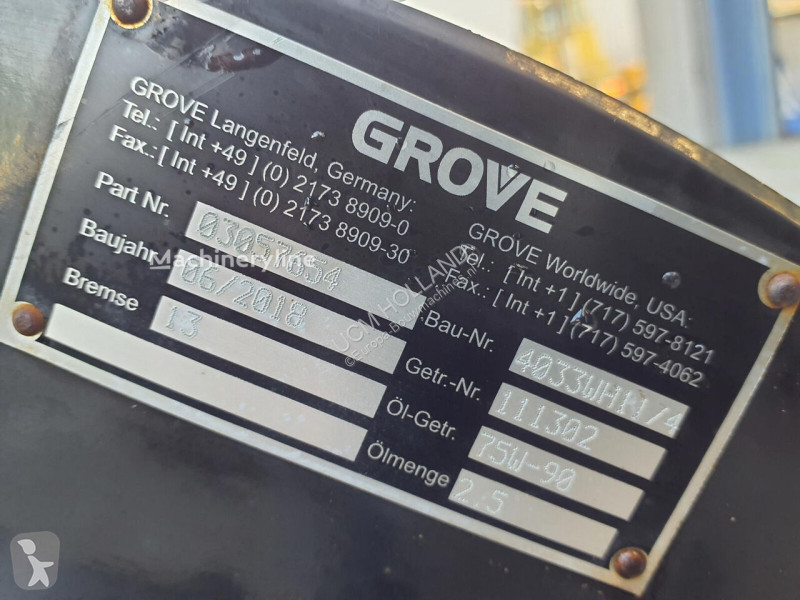 Строительное оборудование Grove