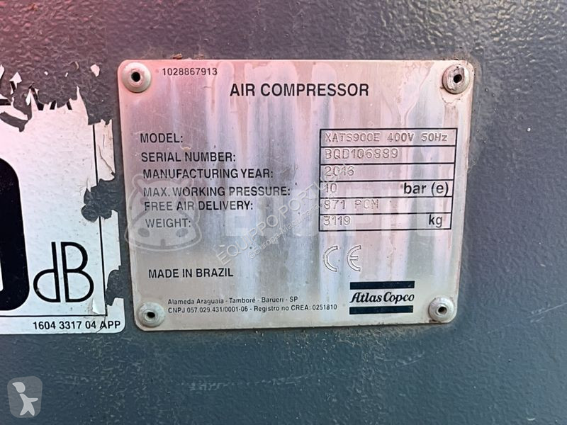 Stavebný stroj Atlas Copco XATS 900E