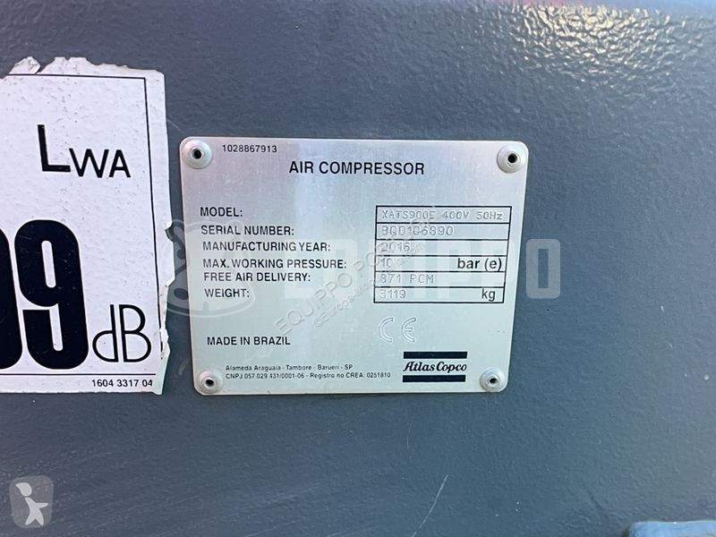 Stavebný stroj Atlas Copco XATS 900E