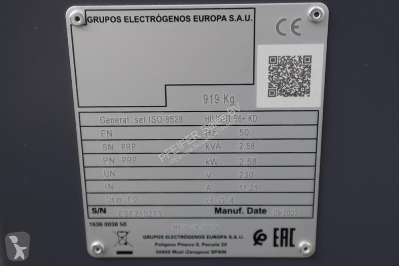 آلة لمواقع البناء Atlas Copco Hilight B6+ KD...