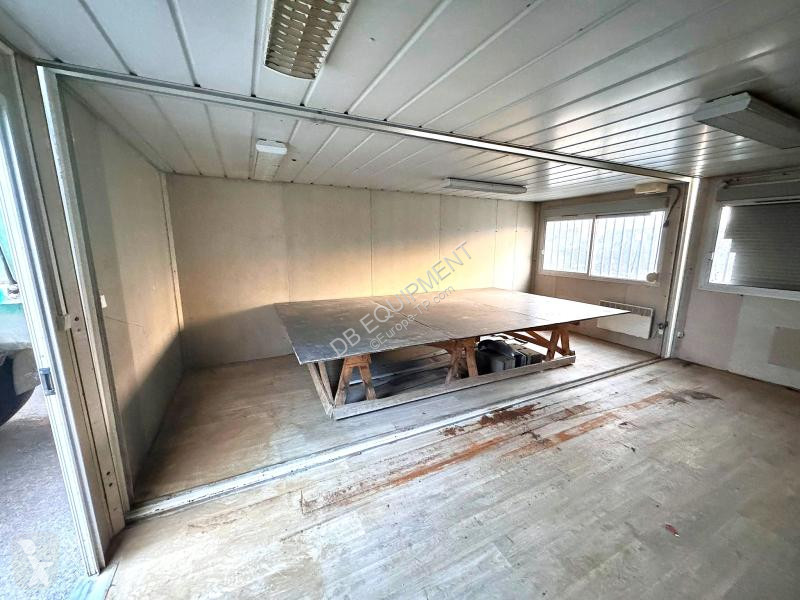 Entreprenørmaskiner   cabane de chantier double...