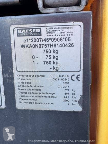 Строительное оборудование Kaeser M31 PE
