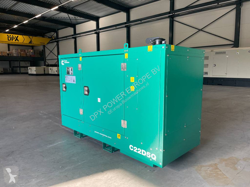 Stavebný stroj Cummins C22D5Q - 22 kVA...