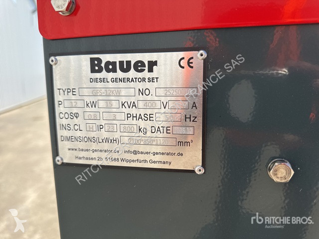 Vägbyggmaterial Bauer  GFS12KW