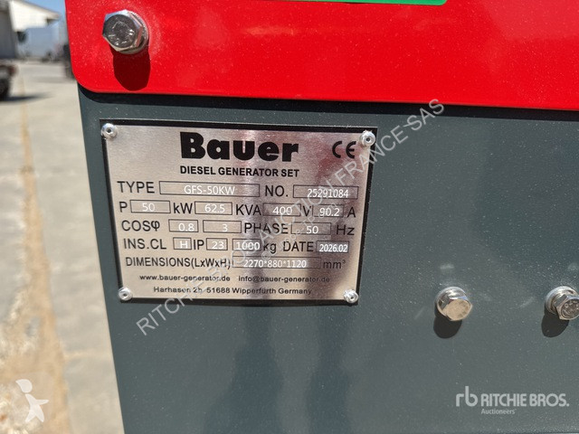 Строительное оборудование Bauer  GFS50KW