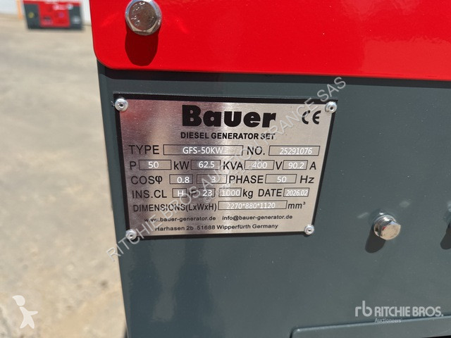 Stavebný stroj Bauer  GFS50KW