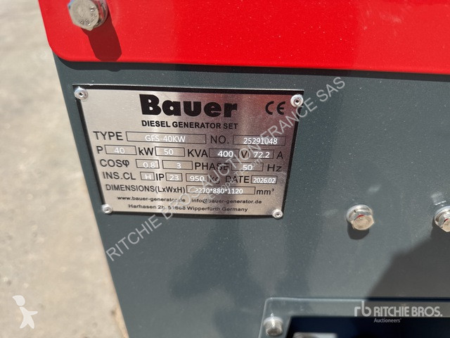 Vägbyggmaterial Bauer  GFS40KW