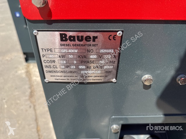 Stavebný stroj Bauer  GFS40KW