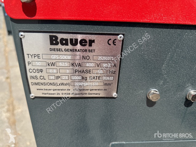 Material de obra Bauer  GFS50KW