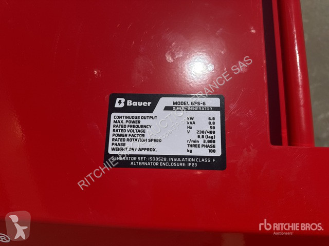 Строительное оборудование Bauer  GFS-6