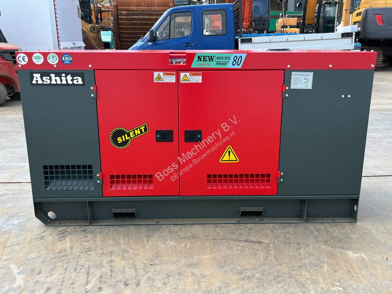 Stavebný stroj Ashita 80KVA AG3-80 - BRAND NEW...
