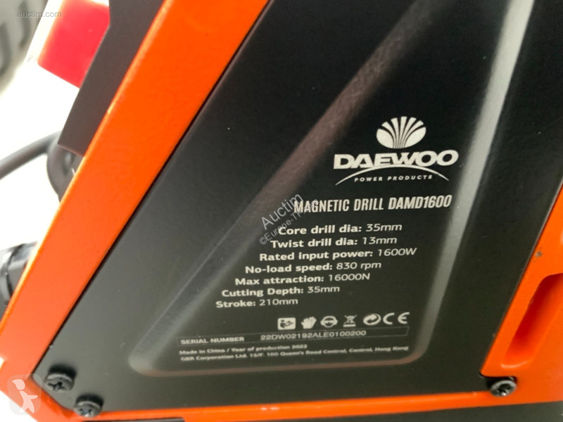 Material de obra Daewoo damd1600