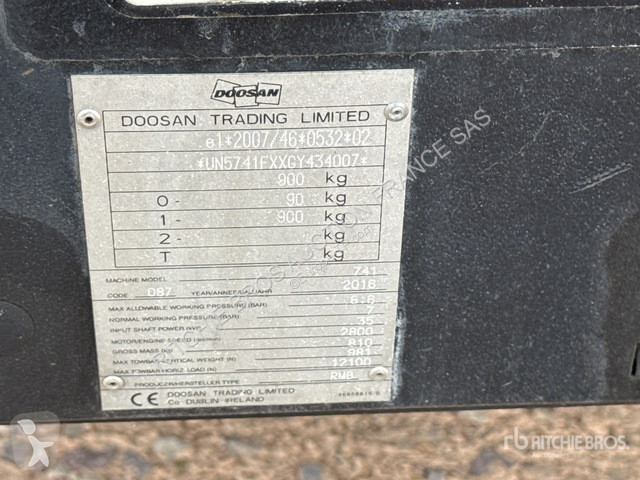 Materiaal voor de bouw Doosan  741
