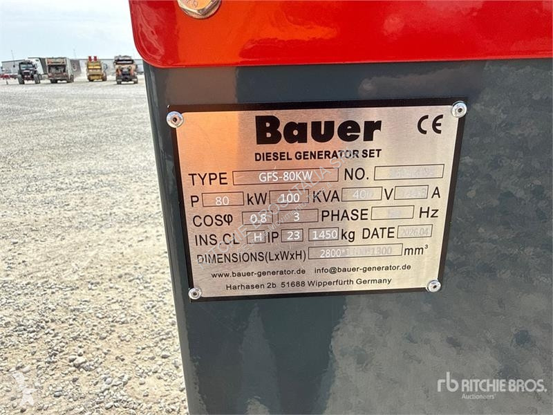 Строительное оборудование Bauer Generatoren...