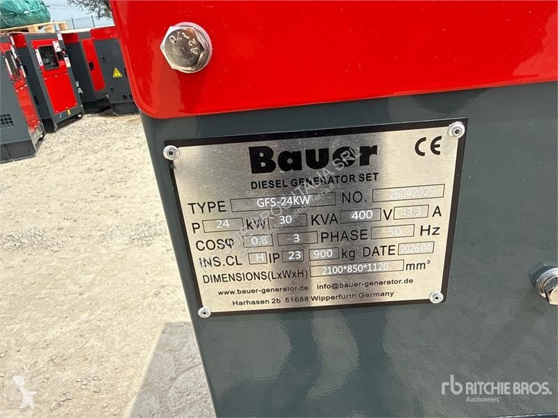 Будівельне обладнання Bauer Generatoren GFS-24 ATS