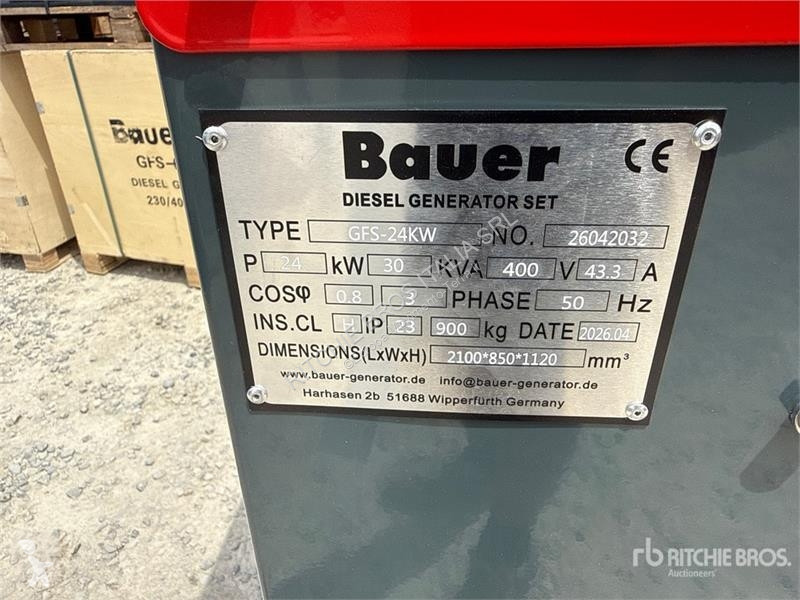 Будівельне обладнання Bauer Generatoren GFS-24 ATS