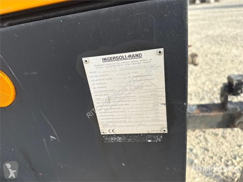 Будівельне обладнання Ingersoll rand P101WD Air...