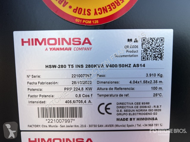 Material de obra Himoinsa  HSW-280 T5
