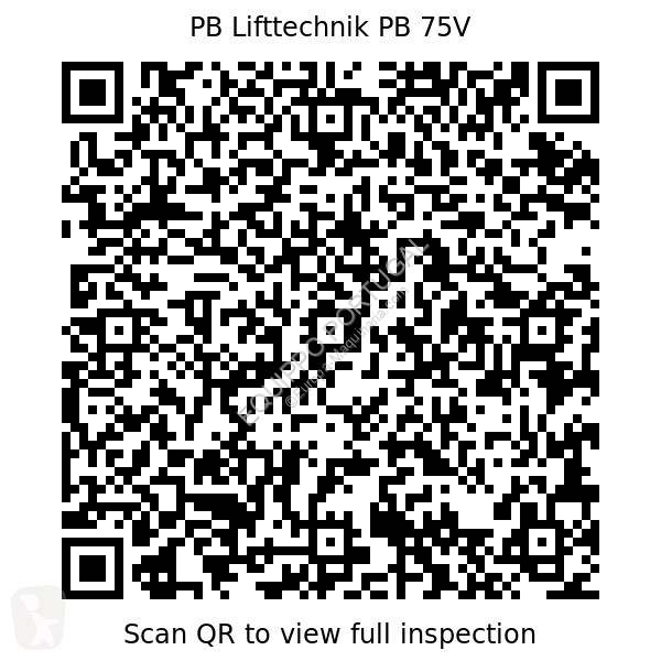 Material de obra  PB 75V