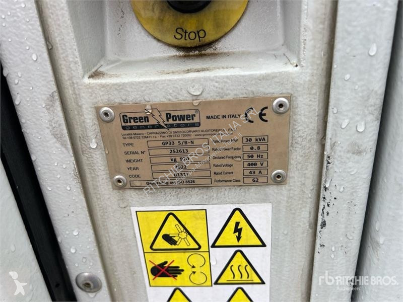 Строительное оборудование  GP33 30 kVA...