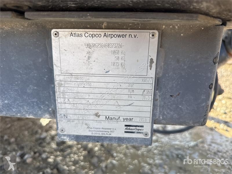 Material de obra Atlas XAS77DD Air Compressor