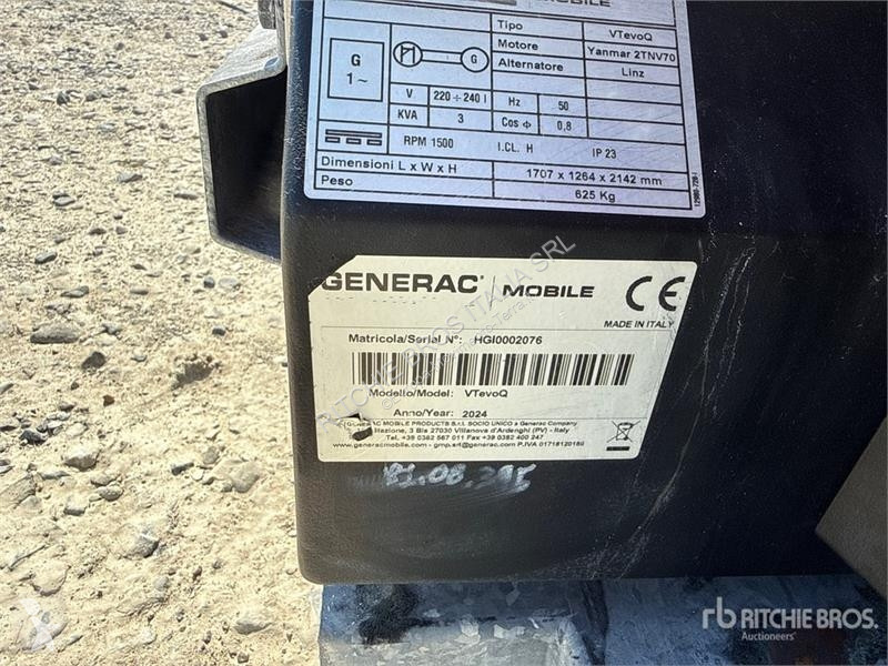 Vägbyggmaterial Generac VTevoQ 3 kVA Light Tower