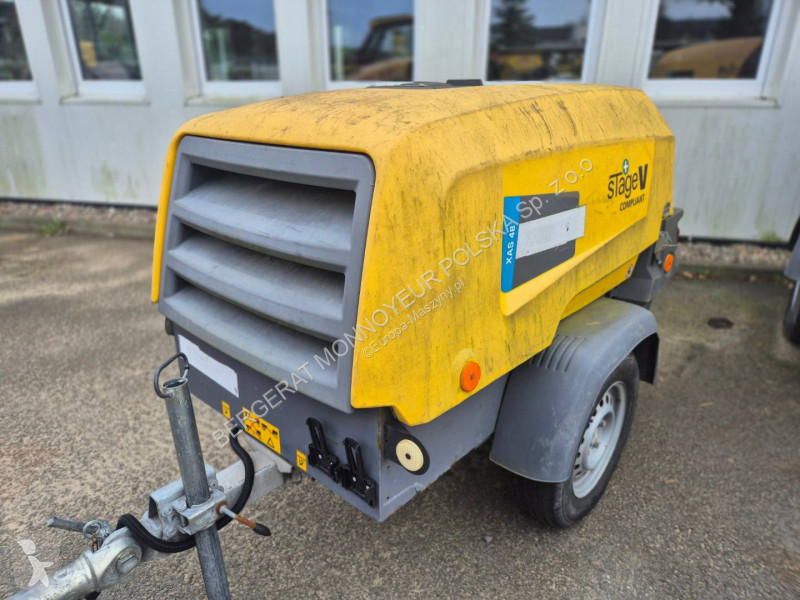 Vägbyggmaterial Atlas Copco XAS48