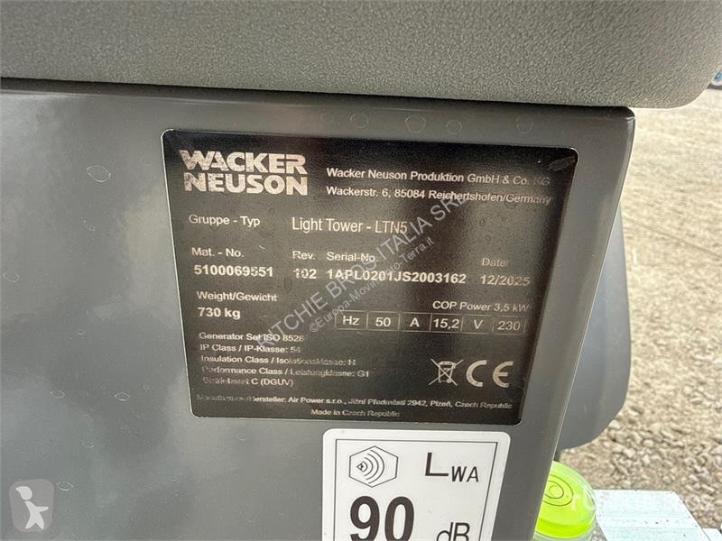 Vägbyggmaterial Wacker Neuson LTN5 Light Tower...