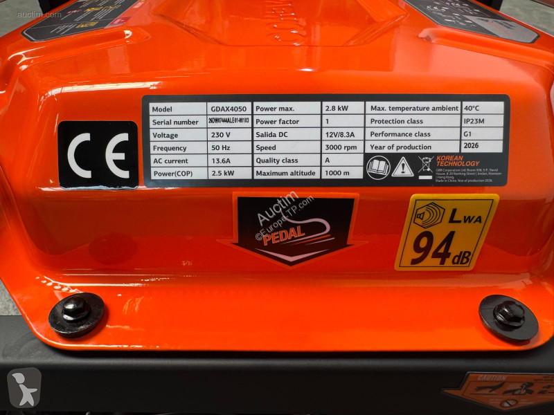 Entreprenørmaskiner Daewoo gdax4050