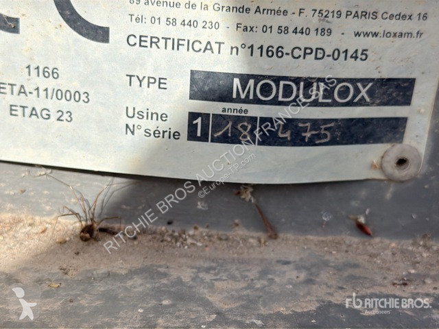 Matériel de chantier   Modulox