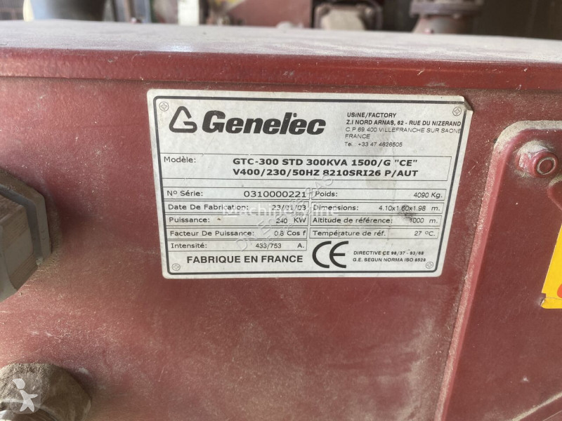 Matériel de chantier Genelec