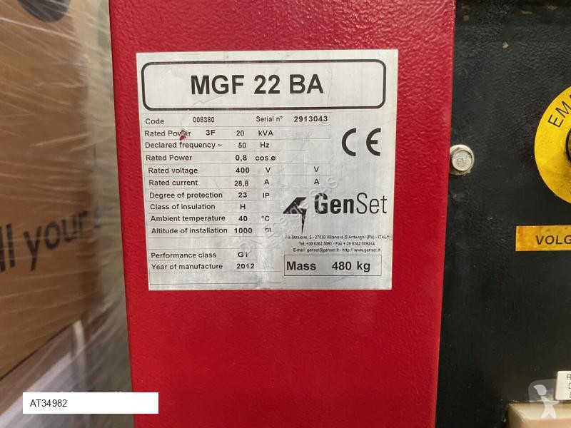 Matériel de chantier Gen Set