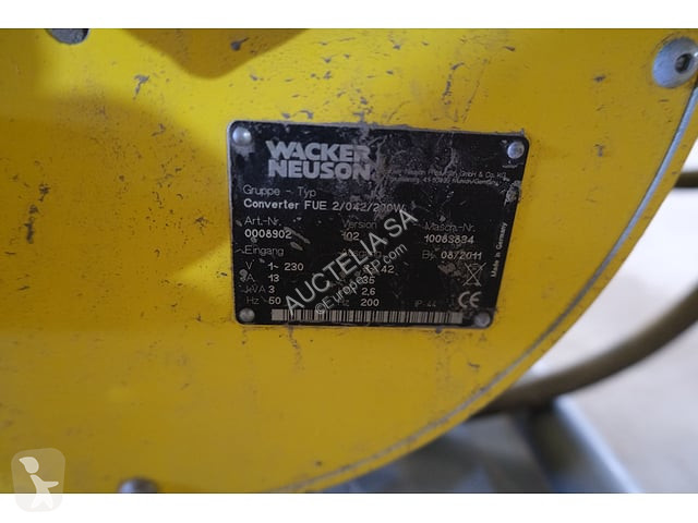 آلة لمواقع البناء Wacker Neuson Converter FUE...
