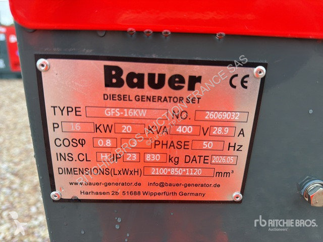 Utilaje de santier   GFS-16KW