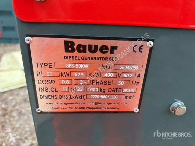 Utilaje de santier   GFS-50KW