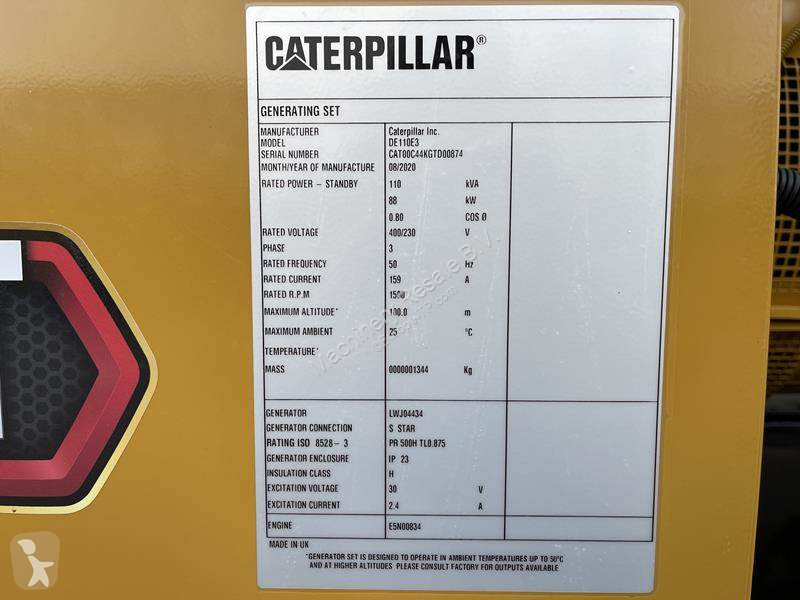 Entreprenørmaskiner Caterpillar DE 110 E 3 (24...