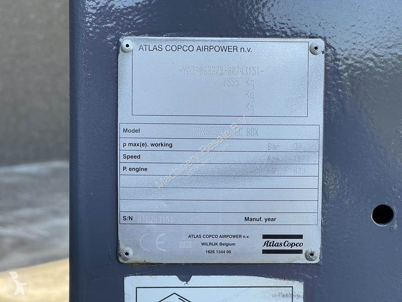 Materiaal voor de bouw Atlas Copco XRXS 566 CD...