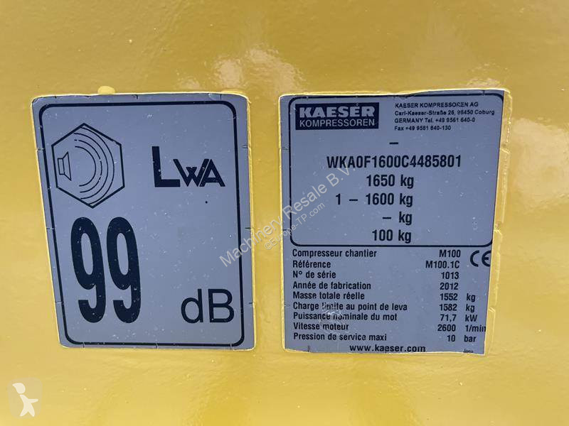Materiaal voor de bouw Kaeser M 100 - N