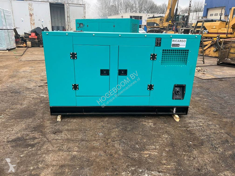 Entreprenørmaskiner Ricardo 50KVA 40KW SILENT...