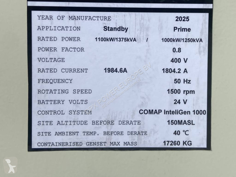 Materiaal voor de bouw Cummins KTA50-G3 - 1375...