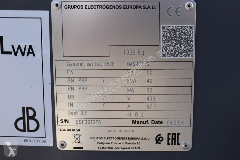Entreprenørmaskiner Atlas Copco QAS 40 ST3...