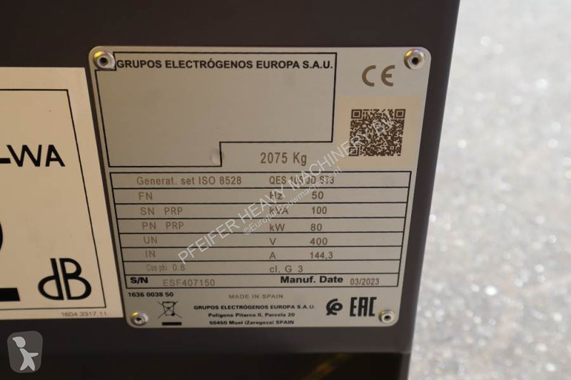 Material de obra Atlas Copco QES 105 JD ST3...